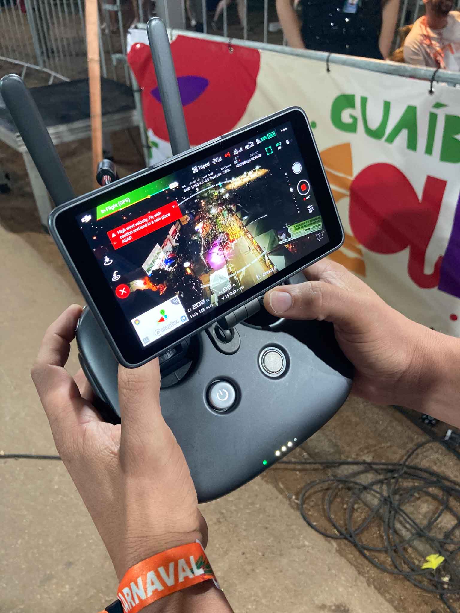 Transmissão ao vivo