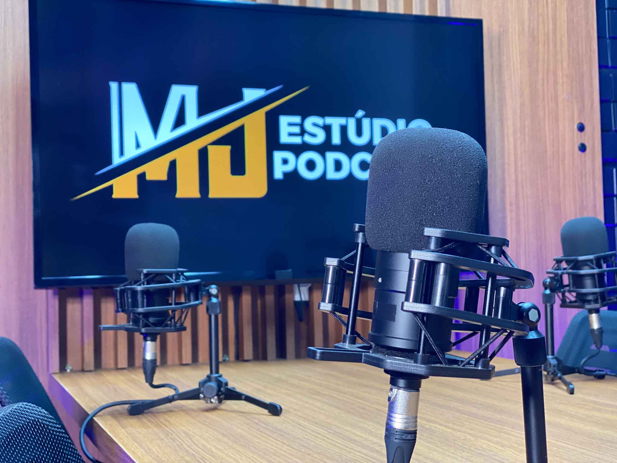 Gravação Podcast